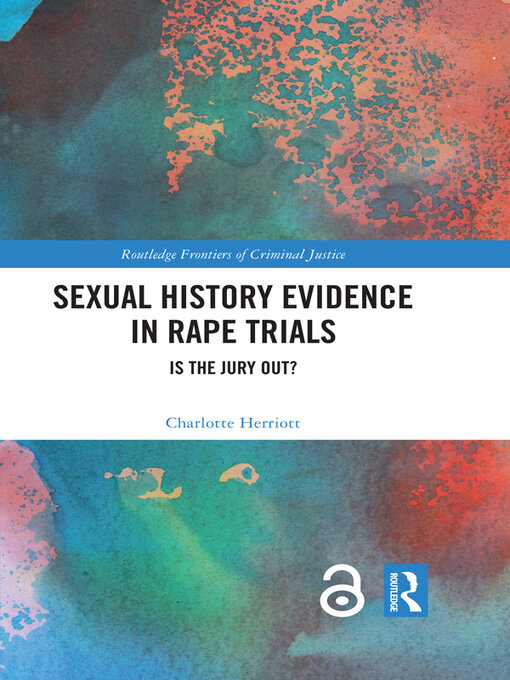 תמונה של  Sexual History Evidence in Rape Trials